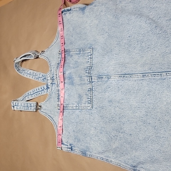 RE generation Size M Denim Overall Dress, Stone Wash, Gently Used Condition - Picture 7 of 15